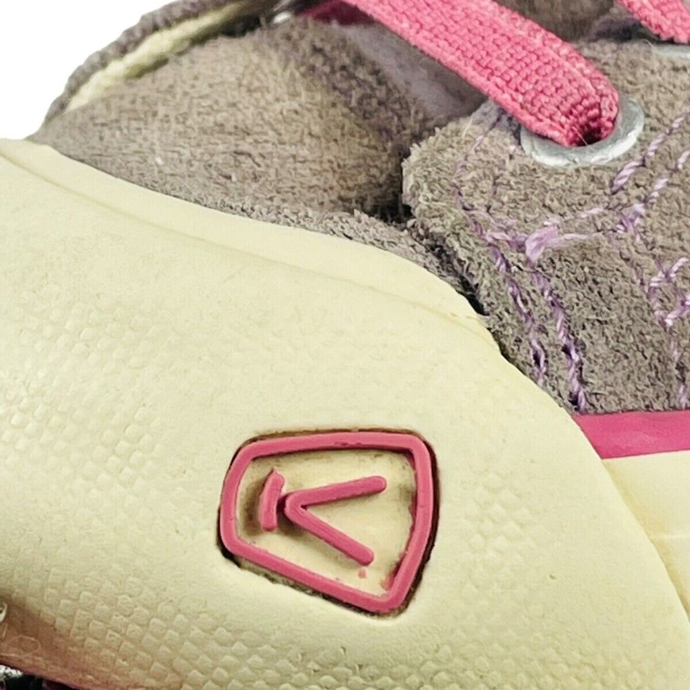 Keen Coronado High Top Pink Purple Suede Sneaker Shoes SZ 4 Toddler Non Marking - Picture 11 of 12
